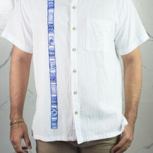 Camisa Edu manga corta algodón